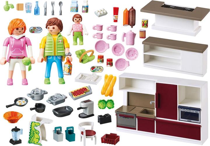 Produktbild Playmobil Grosse Familienküche (9269, Playmobil City Life)