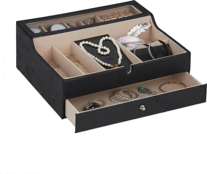 Image du produit Relaxdays Coffret à bijoux