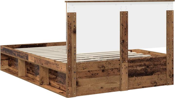 Image du produit vidaXL Moderner Bettrahmen (140 x 190 cm)