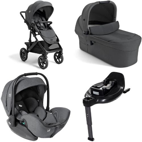 Actual product image Joie Kinderwagen Vinca inklusive Babywanne Ramble XL Ebony