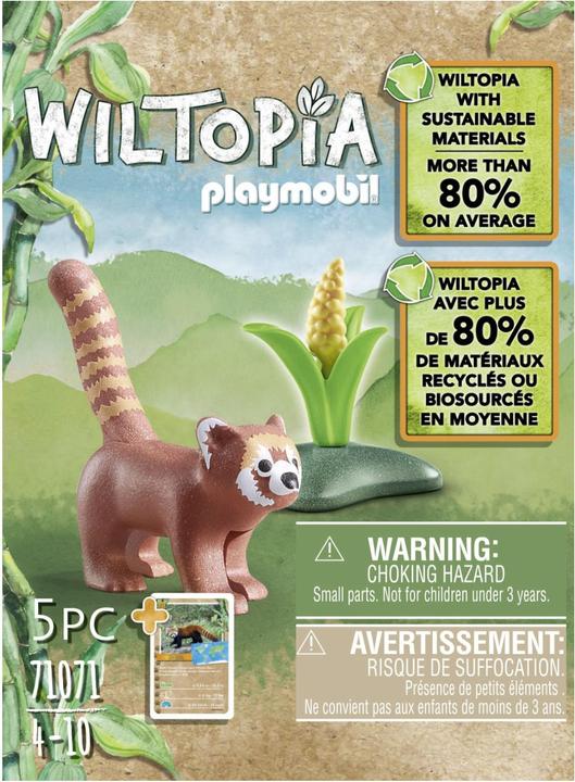 Actual product image Playmobil 71071 Wiltopia - Red Panda (71071)