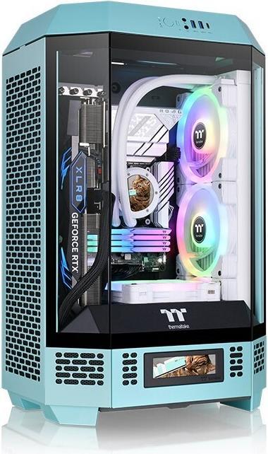 Produktbild Thermaltake The Tower 300 Turquoise (mATX, Mini-ATX)