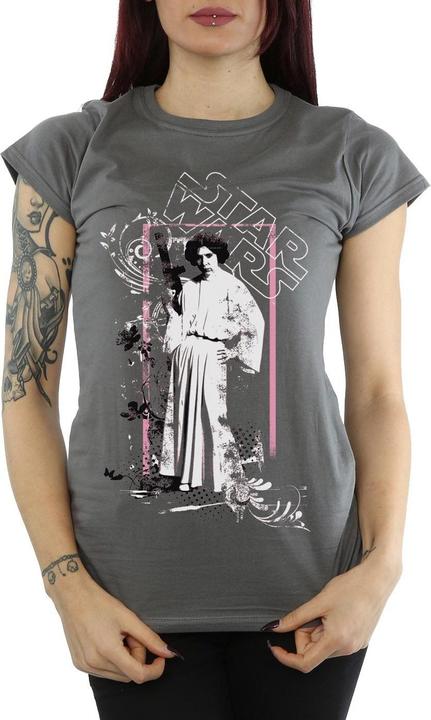Produktbild Star Wars Princess Leia Distressed TShirt (XXL)