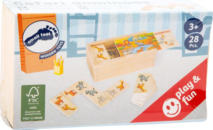 Produktbild small foot Domino Safari (Deutsch)