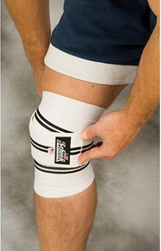 Immagine prodotto Schiek Ginocchiere Modello 1178B Velcro BIANCO (Taglia unica, Ginocchiera)