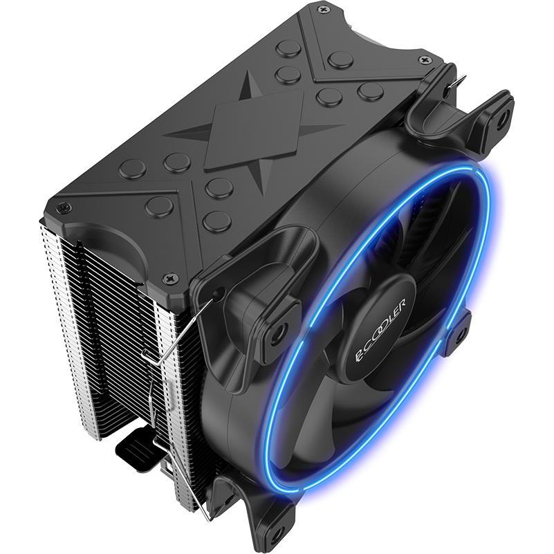 Thumbnail - Pccooler GI-X6B Corona Blau, CPU Kühler, Blau
