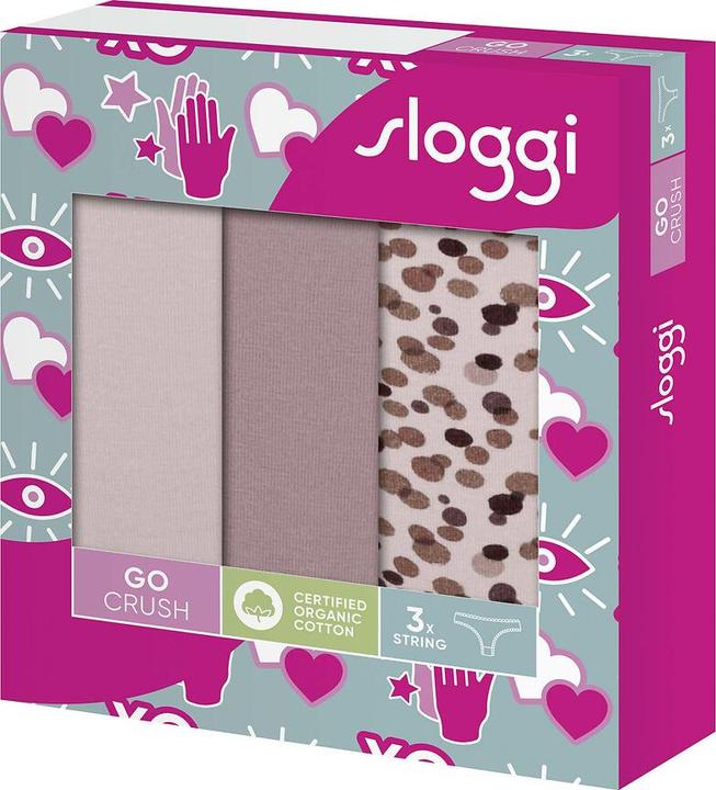 Produktbild Sloggi GO Crush String C3P (XS, 3er Pack)
