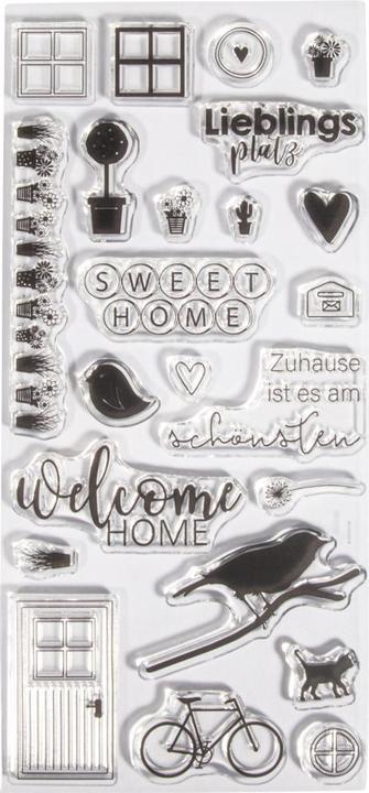Produktbild Rayher Clear Stamps "Welcome Home"
