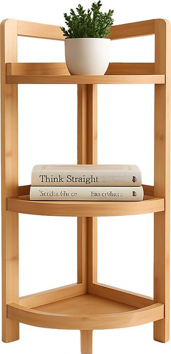 Relaxdays Eckregal (23 x 23 x 77 cm)