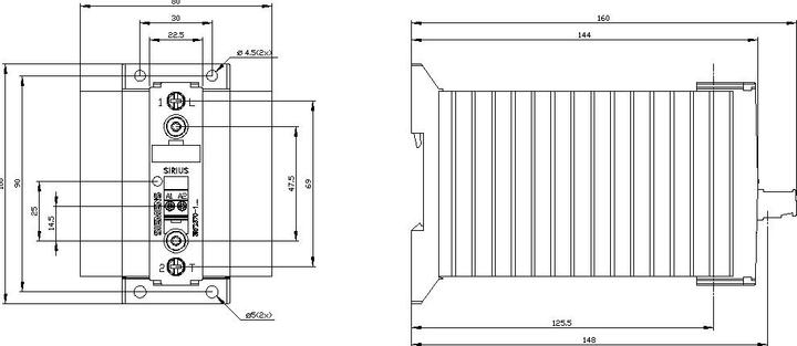 Actual product image Siemens Semiconductor Contactors Siriu