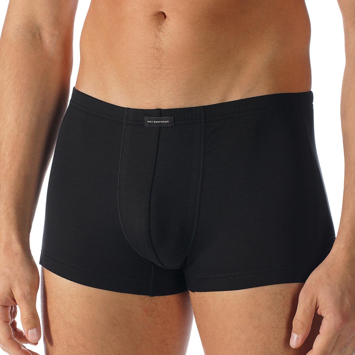 Mey, Herren, Unterhosen, Network Retro Short / Pant, Schwarz, (L, Einzelpack)