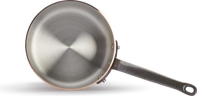 Image du produit de Buyer Inocuivre Casserole avec poignée en fonte (14 cm, Casserole, Acier inoxydable, Cuivre)