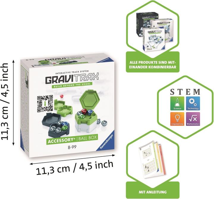 Actual product image Ravensburger GraviTrax Accessory Ball Box
