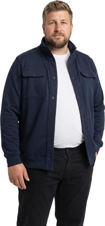 Produktbild Boston Park Sweatjacke, Stehkragen, Knopfleiste, bis 84/86 (68)