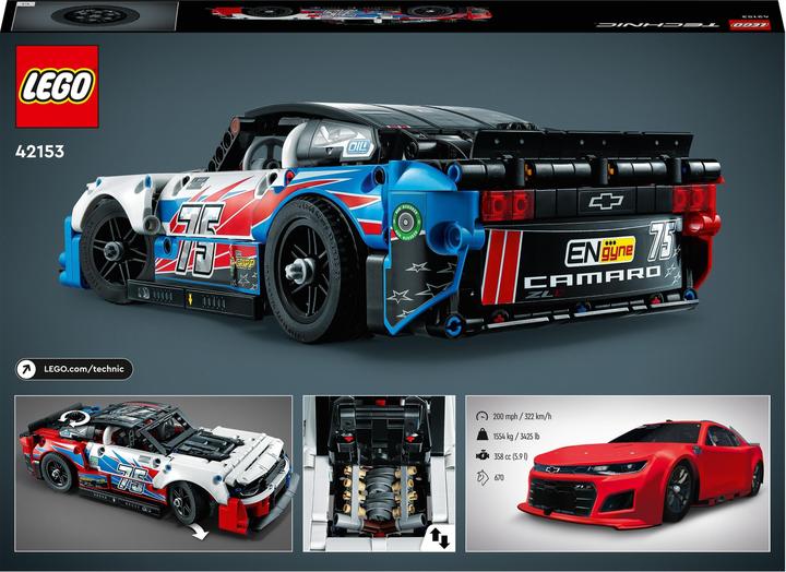 Produktbild LEGO Next Gen Chevrolet Camaro ZL1 (42153, LEGO Technic)