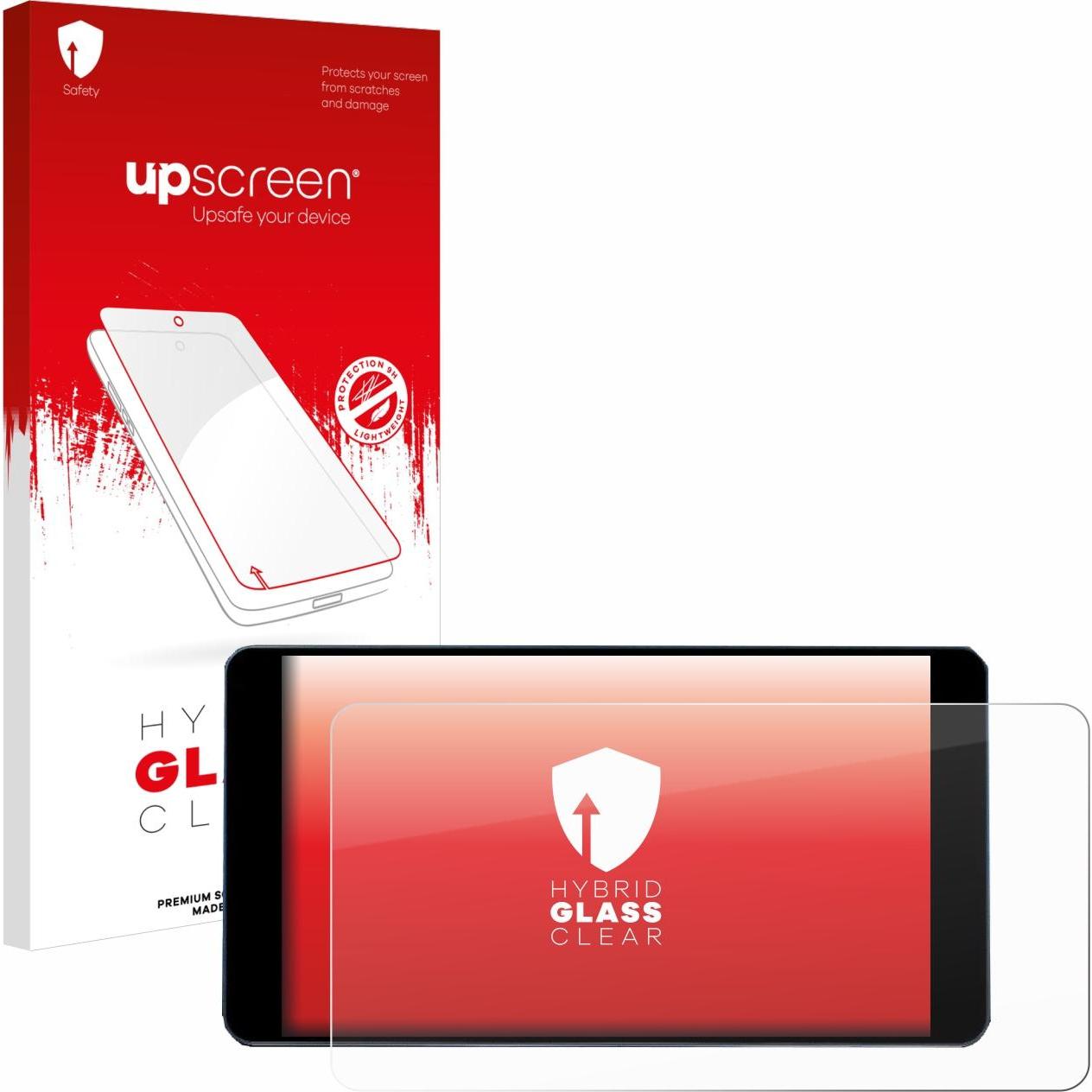 upscreen, Fahrzeug Navigation Zubehör, Schutzglas Schutzfolie Glas Folie Displayschutz klar