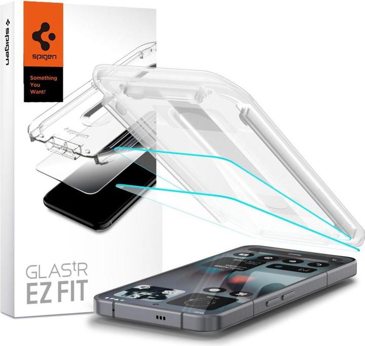 Actual product image Spigen Glas.tR EZ-FIT (2 pack) (2 pcs., Nothing Phone (3))