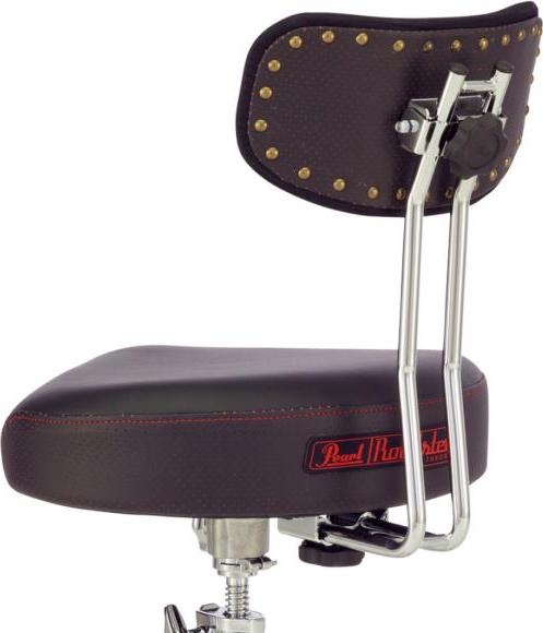 Produktbild Pearl D-3500BR Schlagzeug-Hocker mit Lehne mitSticks (Drummersitz)