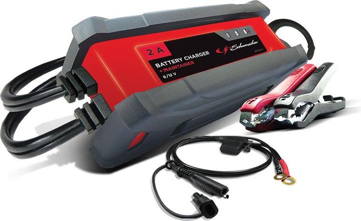 Immagine prodotto Schumacher Caricabatterie SPI2 6V e 12V (12V, 6V, 2 A)