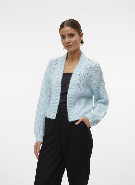 Produktbild Vero Moda V-Ausschnitt Ballonärmel Strickjacke Strickjacke (M)