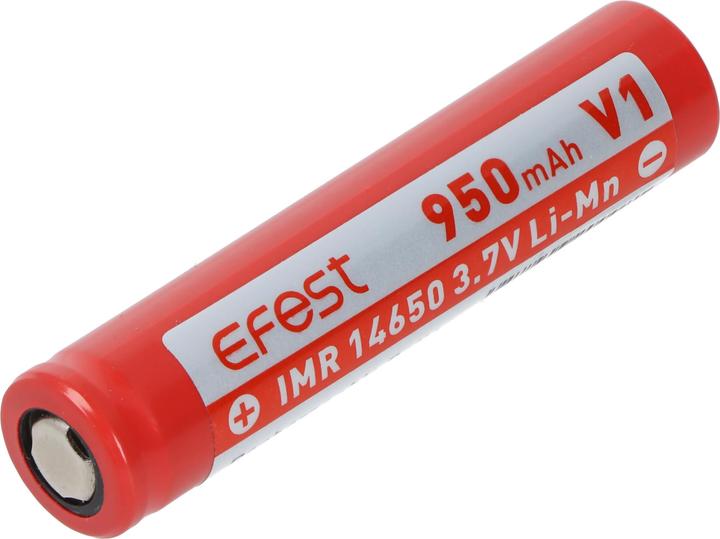 Actual product image Efest Akku IMR 14650 (1 pcs., 14650, 950 mAh)