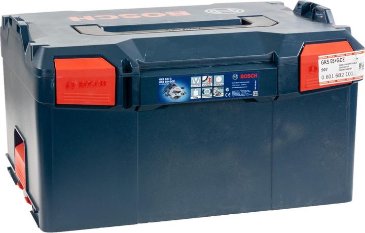 Actual product image Bosch Professional Hand-held circular saw GKS 55+ GCE, with L-BOXX