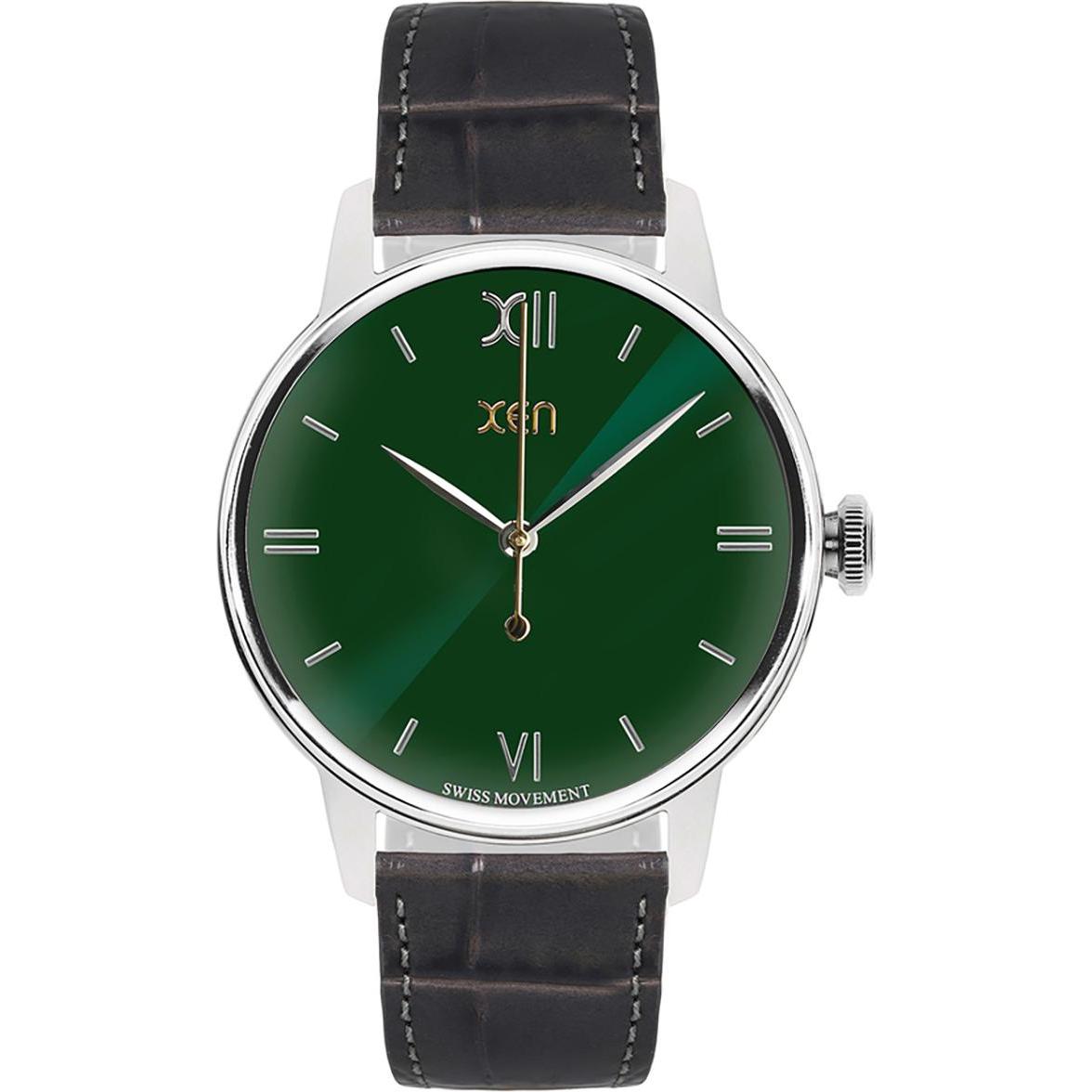 Xen, Armbanduhr, Armbanduhr Classic XQ0303, Grau, (Analoguhr, 41 mm)