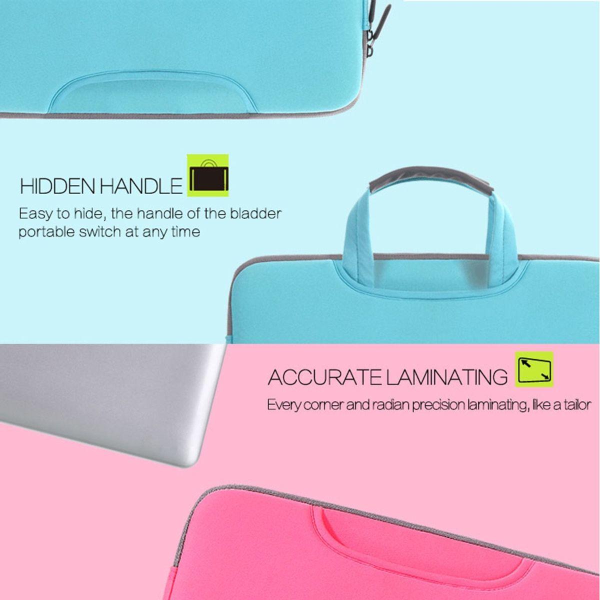 Thumbnail - König Design Universal Notebooktasche 12 - 15,4 Zoll Trage Tasche Laptop Notebook Case Cover (15.40"), Notebooktasche, R...