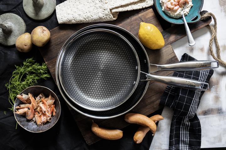 Actual product image Satake 28 cm Ceramic Fusion frying pan (Frying pan, Stainless steel, 28 x 28 cm)