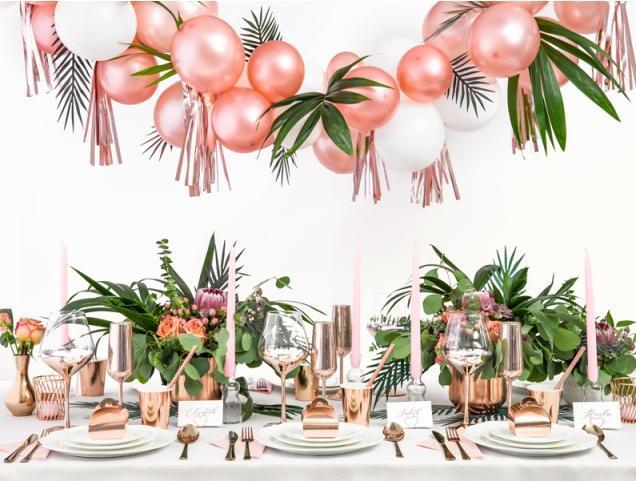 Actual product image Partydeco Stick Candles Pink, 24 cm