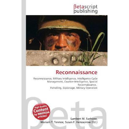 Reconnaissance, Fachbücher von Lambert M. Surhone, Miriam T. Timpledon, Susan F. Marseken