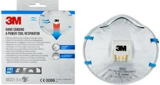Produktbild 3M Partikelmaske 8822 PRO5 (FFP2, 5x)