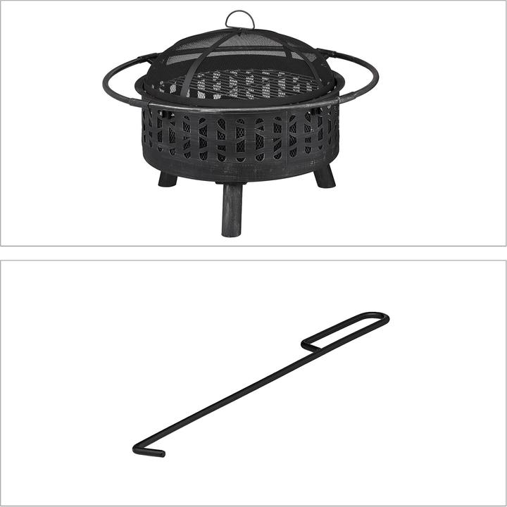 Actual product image Relaxdays Fire bowl (75 cm)