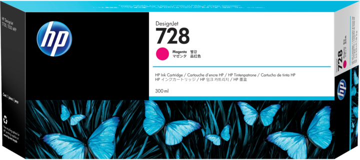 Actual product image HP 728 (M)