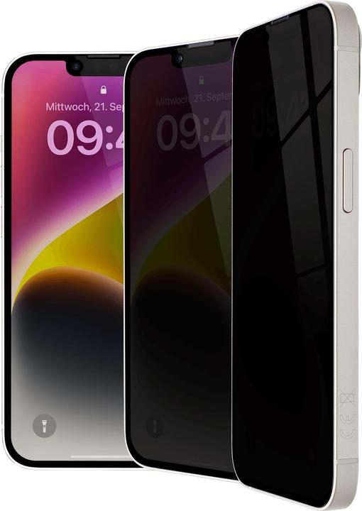 Actual product image Artwizz PrivacyGlass (1 Piece, Apple iPhone 13)