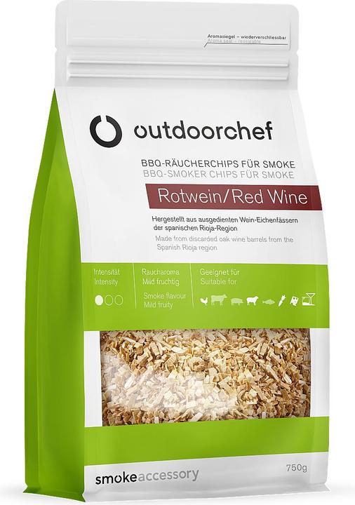 Produktbild Outdoorchef Räucherchips Rotwein