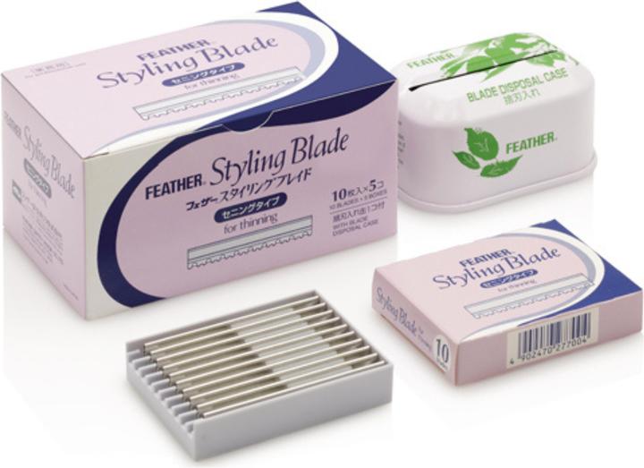 Actual product image Feather Effilier Ersatzklingen (10 x)