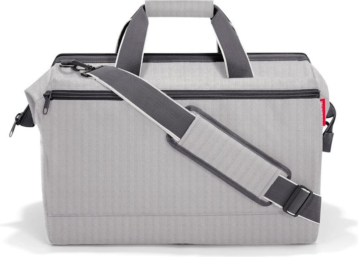 Produktbild reisenthel allrounder L pocket herringbone grey