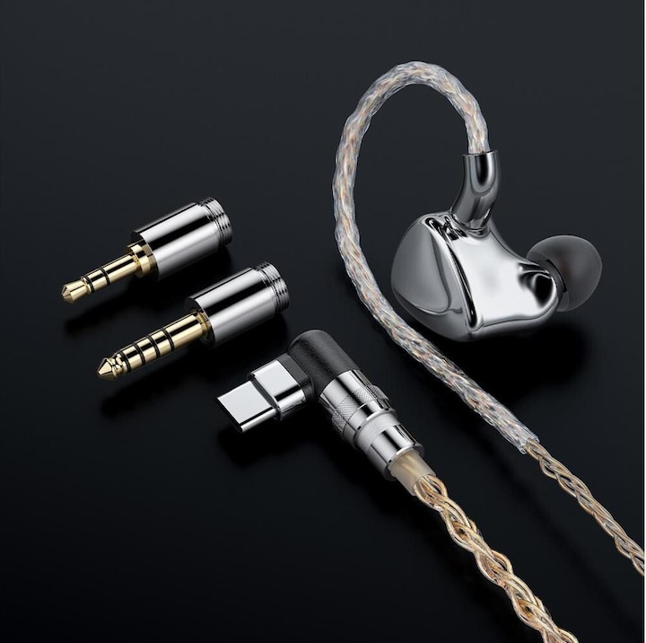 Produktbild FiiO FX17 In-Ear Ohrhörer mit 13 Treibern Silber (ANC, Kabelgebunden)