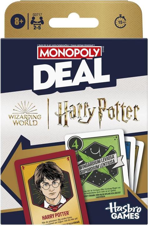Productafbeelding Hasbro Monopoly Deal Harry Potter (SE/FI)