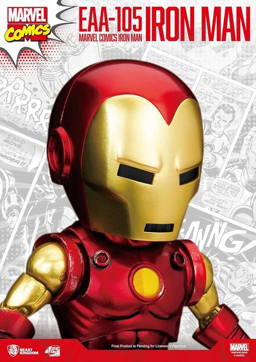 Produktbild Beast Kingdom Marvel Egg Attack figurine Iron Man Classic Version 16 cm