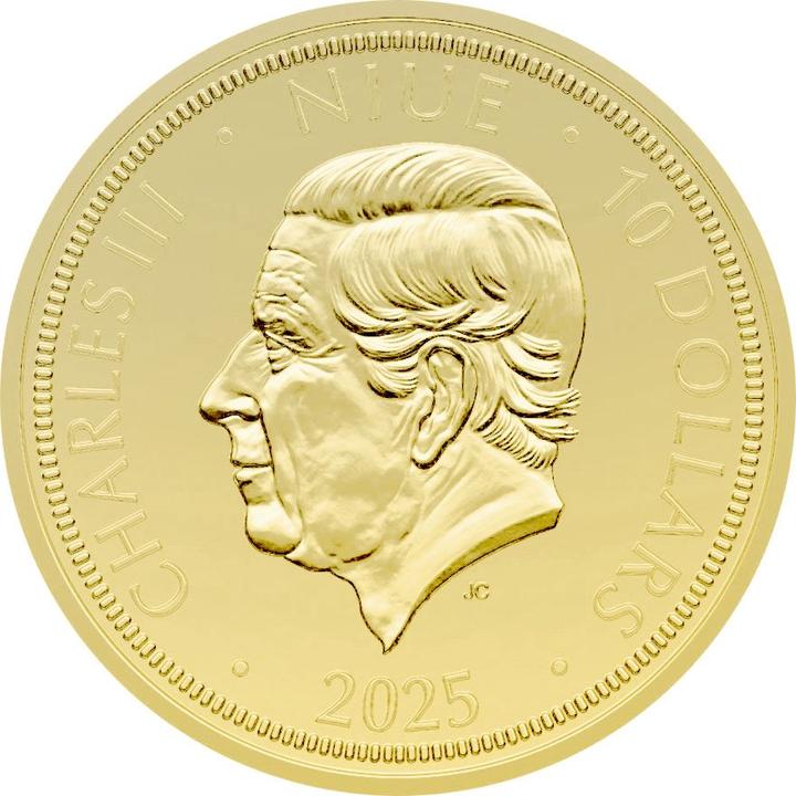 Produktbild Czech Mint Gold Tschechischer Löwe 1/4 oz - 2025 (999.90, 2025)