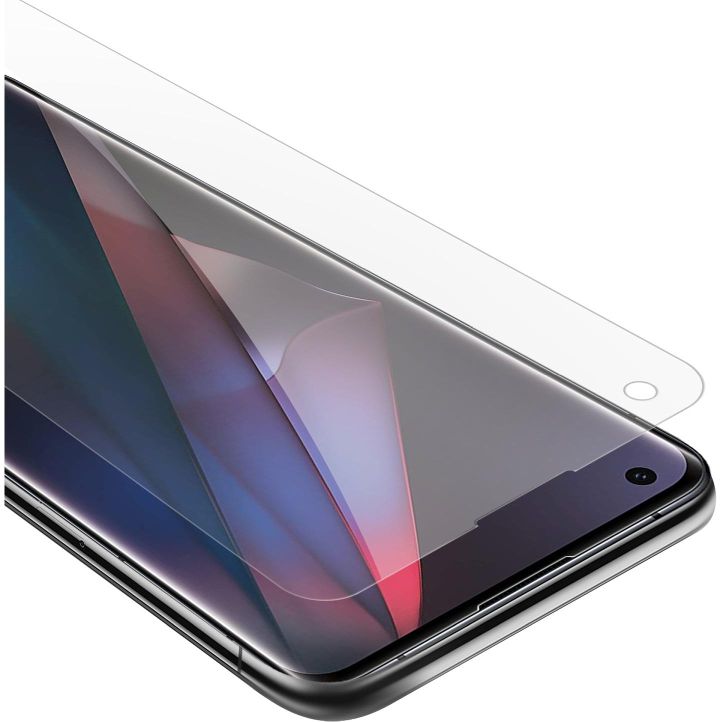 Cadorabo Tempered Schutzglas (1 Stück, Oppo Find X3 Pro), Smartphone Schutzfolie, Transparent