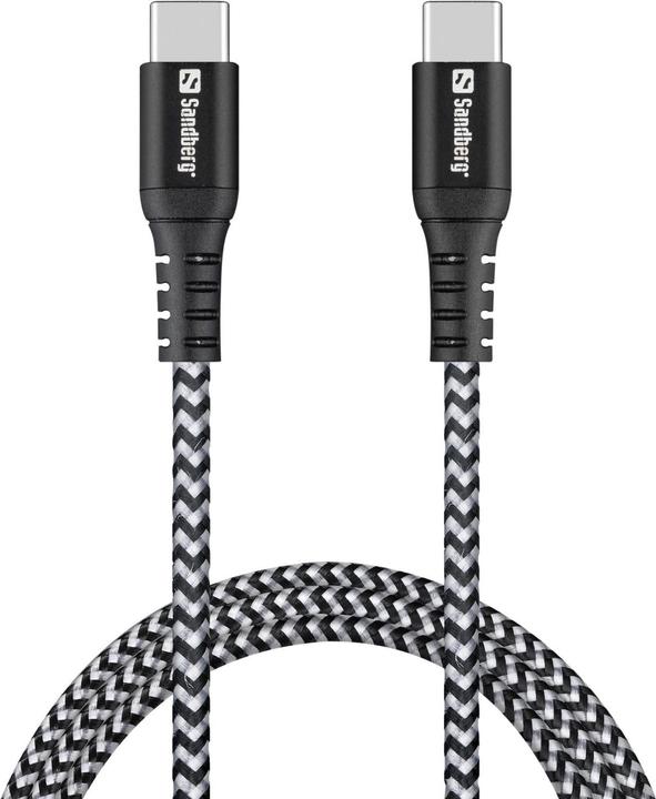 Produktbild Sandberg Survivor USB-C- USB-C Cable (1 m, USB 2.0)