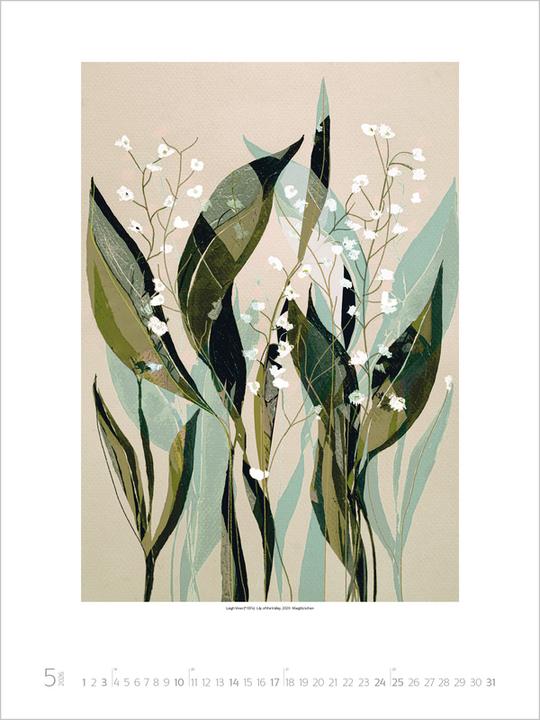 Produktbild Botanical Art 2026 (48 x 64 cm, Harter Einband, Deutsch)