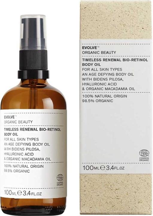 Image du produit Evolve Organic Beauty Huile hydratante pour le corps Timeless Renewal 100 ml (Huile pour le corps, 100 ml)