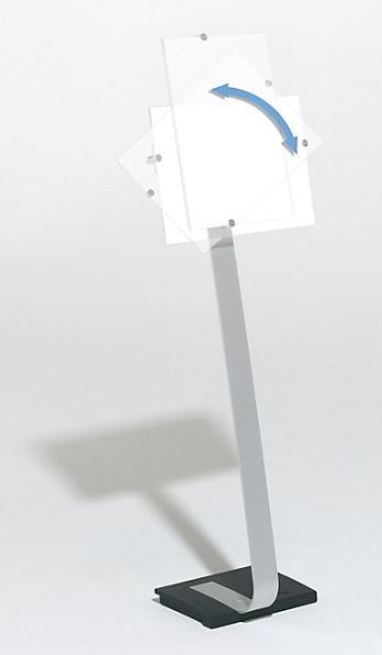 Produktbild Durable Bodenständer CRYSTAL SIGN