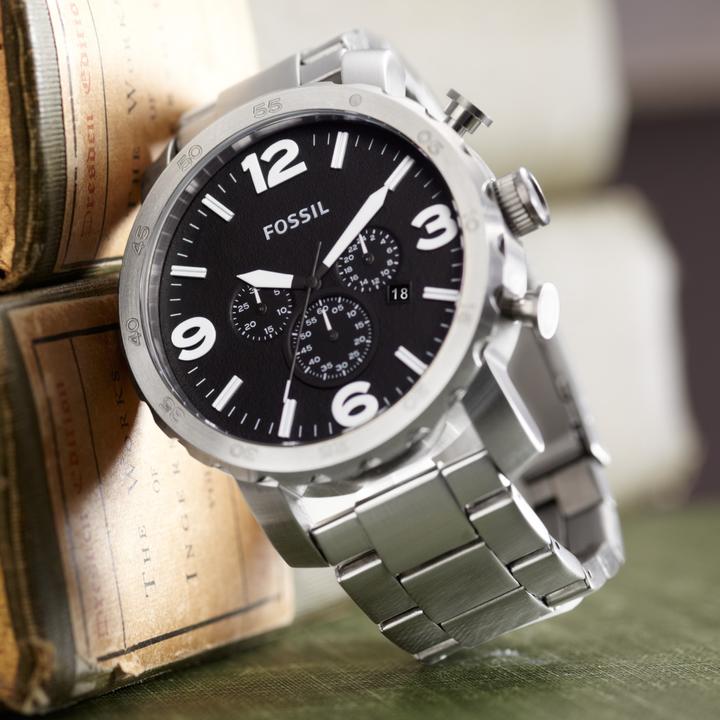 Actual product image Fossil Nate (Analogue wristwatch, 50 mm)