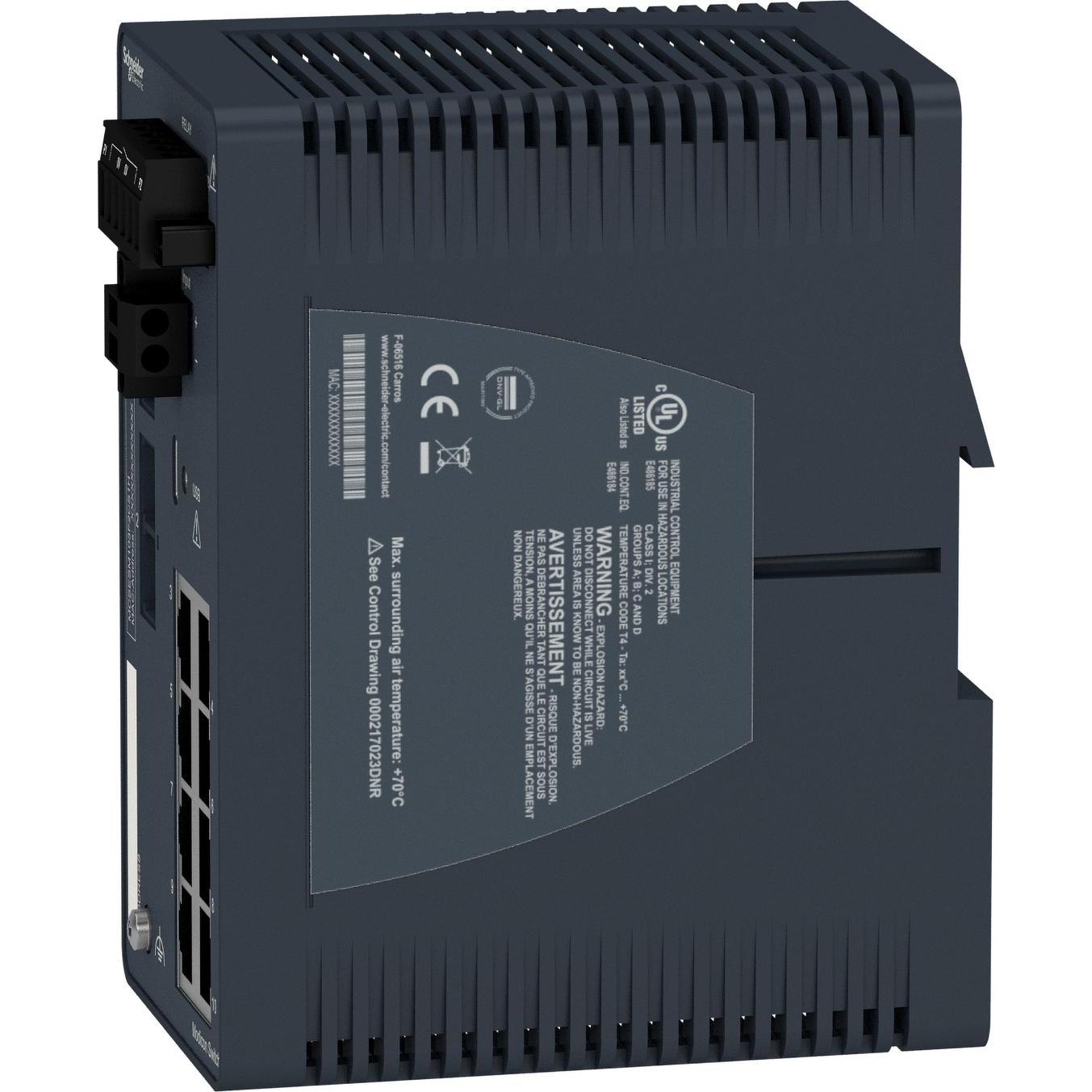Thumbnail - Schneider Electric MCSESM103F2CS1H (8 Ports), Netzwerk Switch