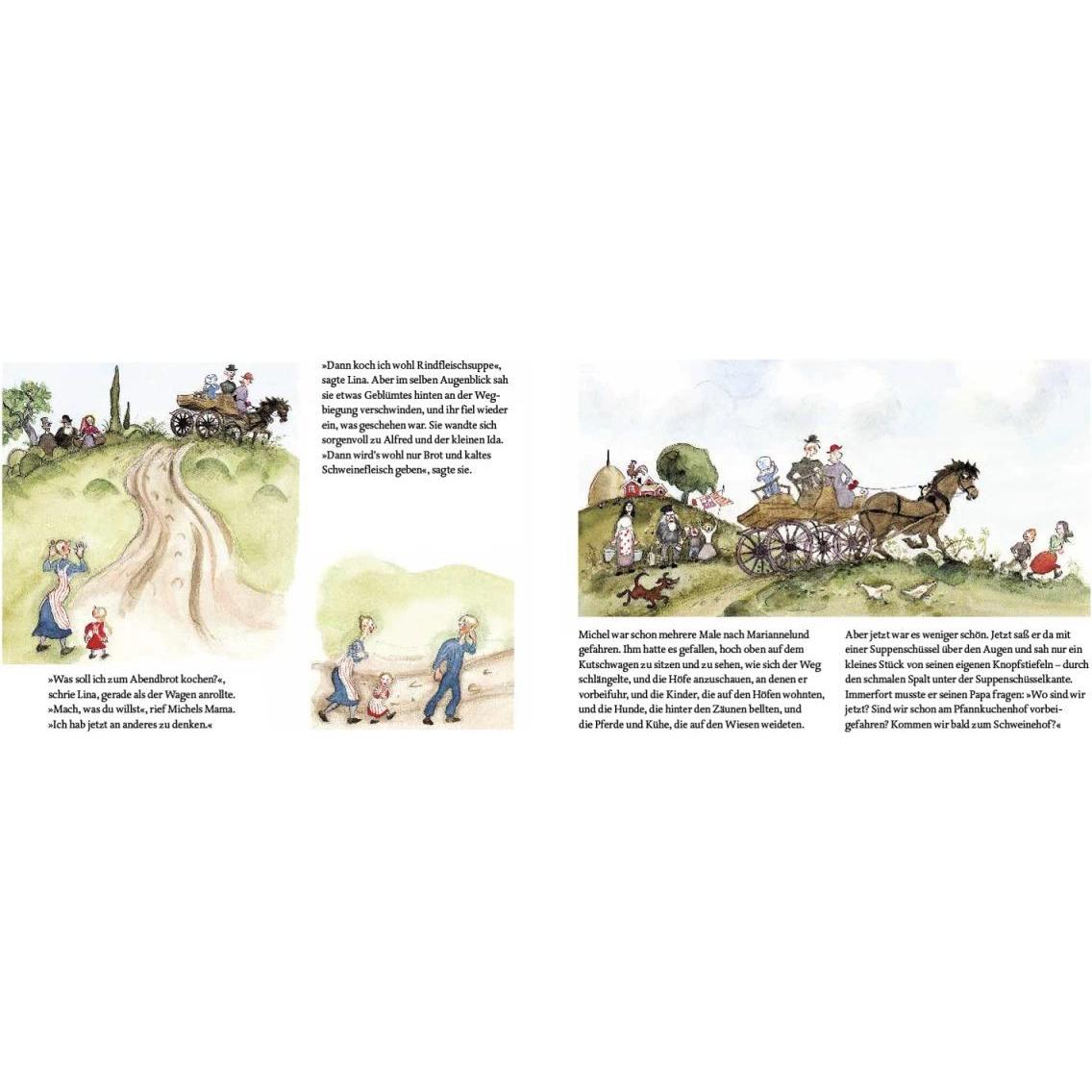 Thumbnail - Als Michel den Kopf in die Suppenschüssel steckte, Kinderbücher von Astrid Lindgren